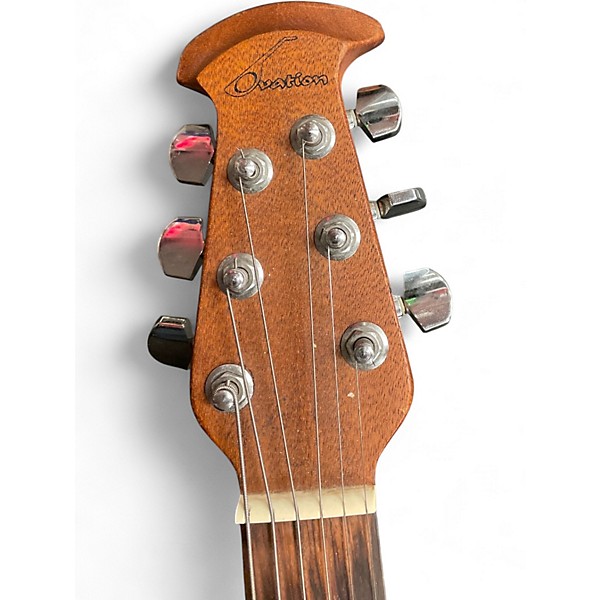 Used Ovation S771 BALLADEER SPECIAL 2 Tone Sunburst Acoustic Electric Guitar