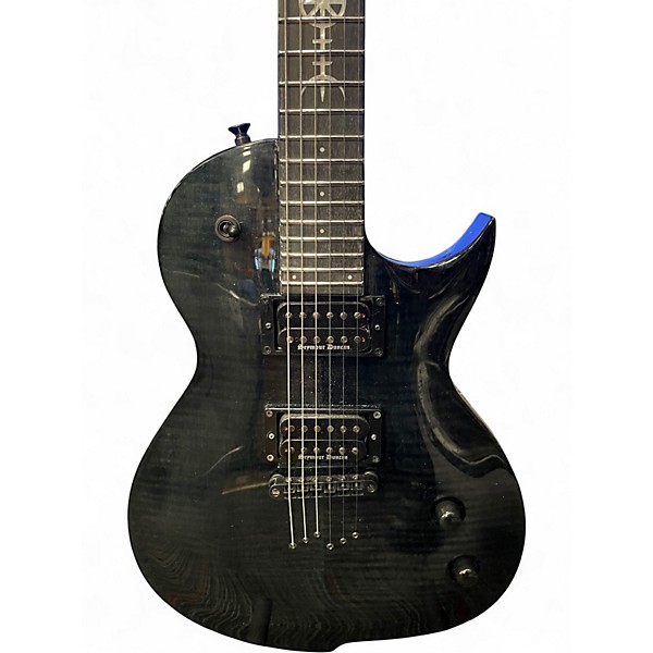 Used Solar Guitars GC1.6 Killertone flame black gloss Solid Body Electric Guitar