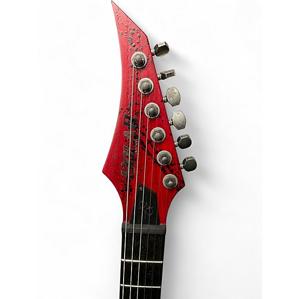 Used Solar Guitars V1.6 Canibalismo Blood splatter Solid Body Electric Guitar
