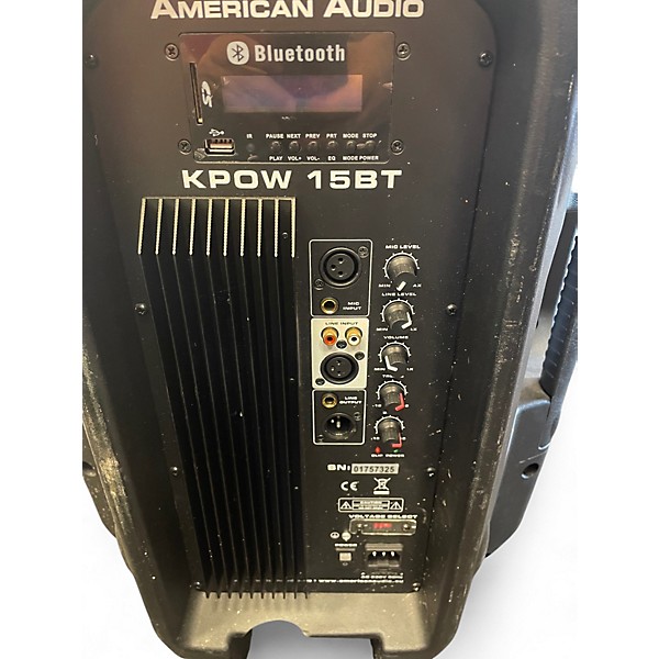 Used American Audio KPOW 15BT Powered Speaker