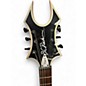 Used B.C. Rich Beast Black and Silver Solid Body Electric Guitar