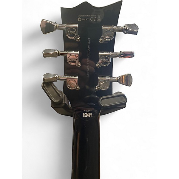 Used ESP LTD EC256 Left Handed Blue Burst Solid Body Electric Guitar