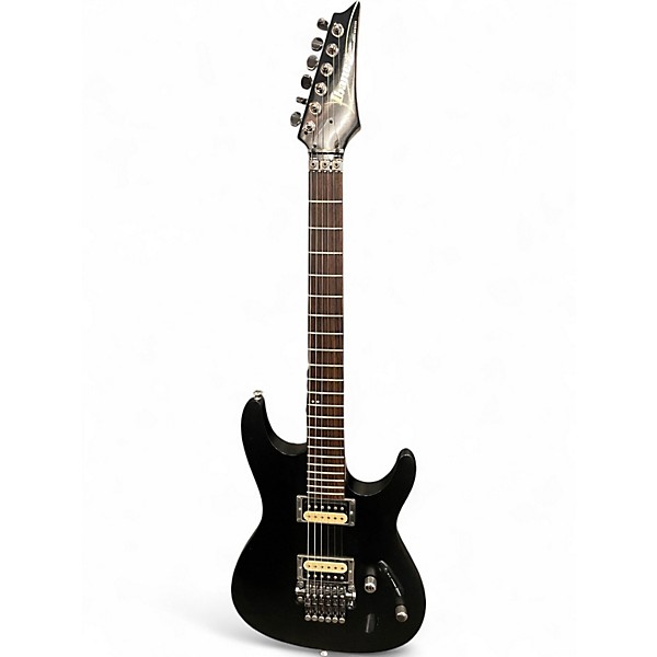 Used Ibanez S320 S Series Black Solid Body Electric Guitar