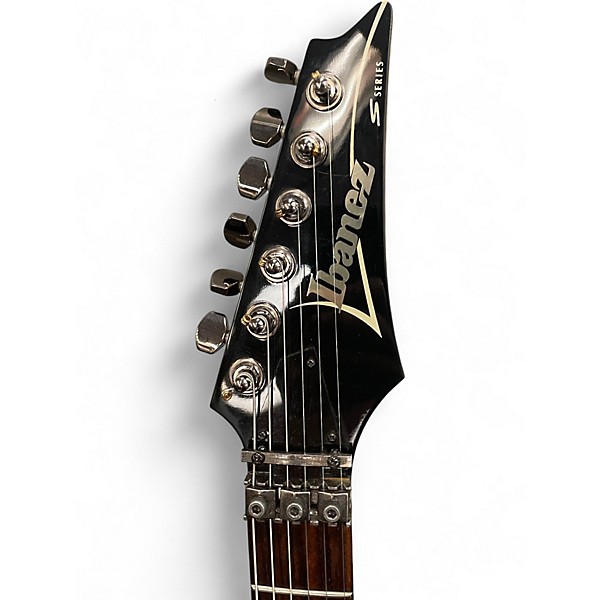 Used Ibanez S320 S Series Black Solid Body Electric Guitar