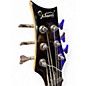 Used Glarry GIB Bass 6 String White Electric Bass Guitar