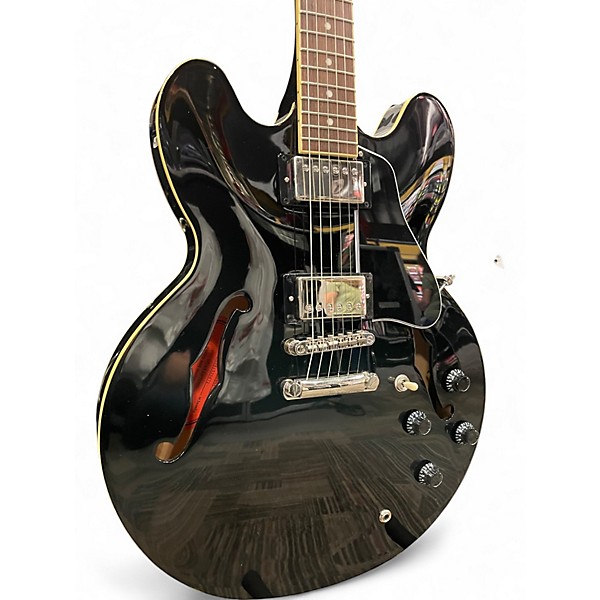 Used Epiphone ES335 Black Hollow Body Electric Guitar