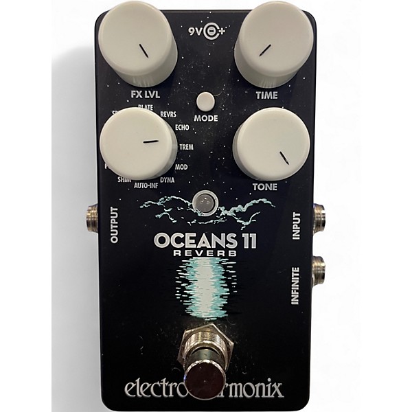 Used Electro-Harmonix Oceans 11 Reverb Effect Pedal