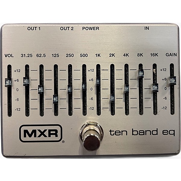 Used MXR M108 10 Band EQ Pedal