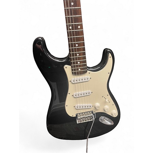 Used Squier Affinity Stratocaster Black Solid Body Electric Guitar