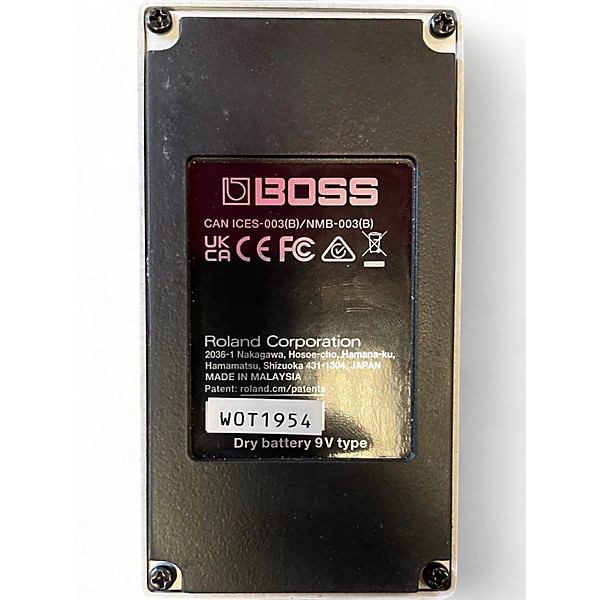 Used BOSS TU3 Chromatic Tuner Pedal