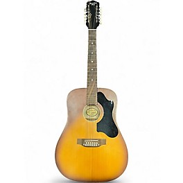 Used Recording King RDS-9 DIRTY 30'S Vintage Sunburst 12 String Acoustic Electric Guitar