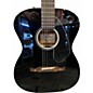 Used Fender Avril Lavigne Newporter Black Acoustic Electric Guitar