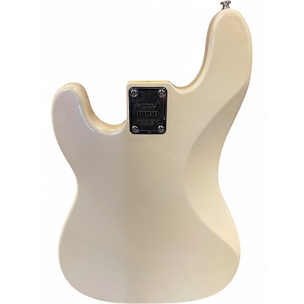 Used Samick LB11 Classic White Electric Bass Guitar