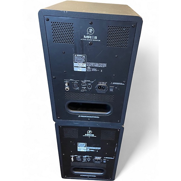Used Mackie MR8 MKII Pair Powered Monitor