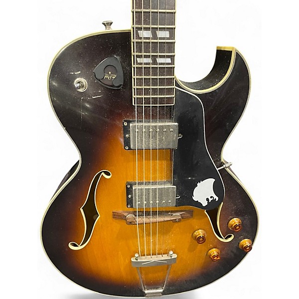 Used Eastman AR372CE-SB 2 Color Sunburst Hollow Body Electric Guitar