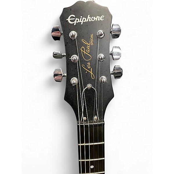 Used Epiphone Les Paul Special Ebony Solid Body Electric Guitar