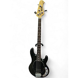 Used Sterling by Music Man Sub 4 Black Electric Bass Guitar