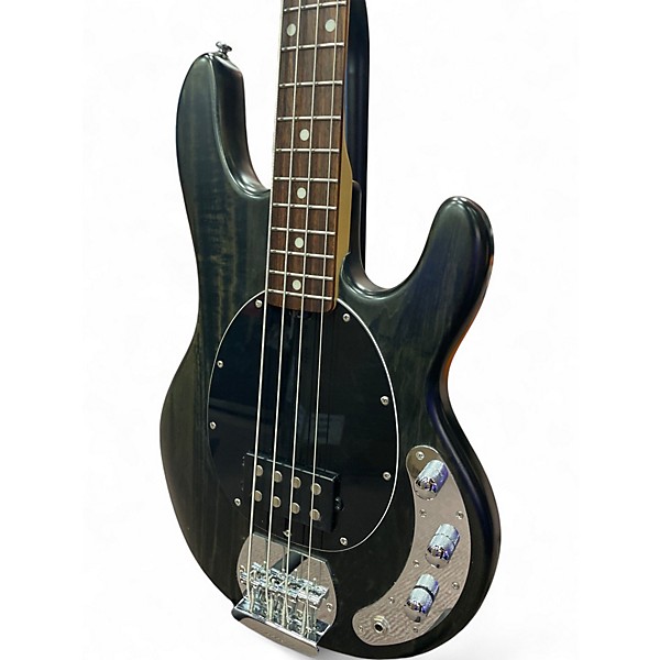 Used Sterling by Music Man Sub 4 Black Electric Bass Guitar