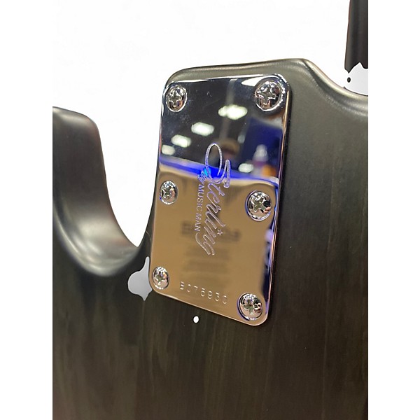 Used Sterling by Music Man Sub 4 Black Electric Bass Guitar