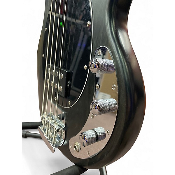 Used Sterling by Music Man Sub 4 Black Electric Bass Guitar