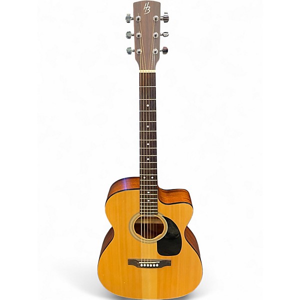 Used Harley Benton CLA-16SCE Natural Acoustic Electric Guitar