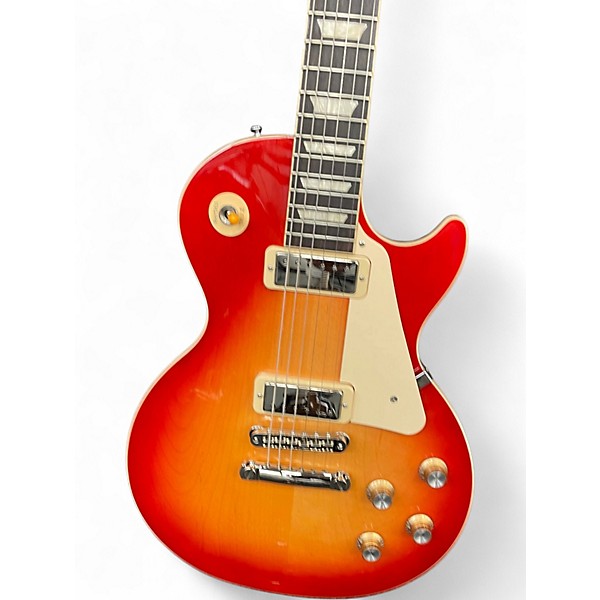 Used Gibson Les Paul Deluxe 2 Color Sunburst Solid Body Electric Guitar