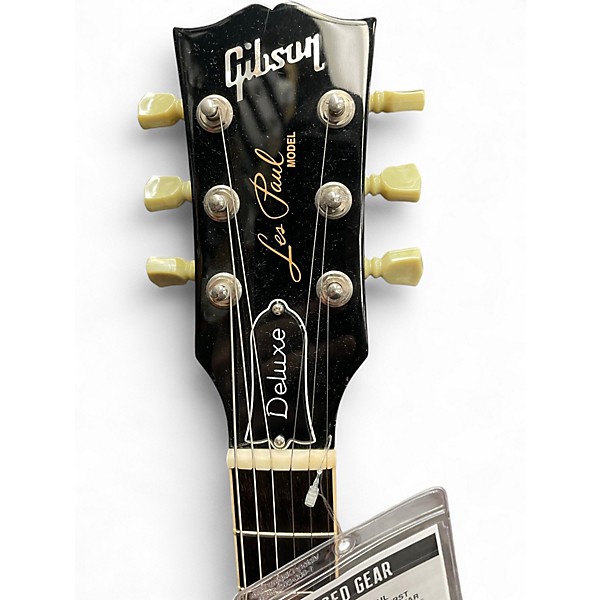 Used Gibson Les Paul Deluxe 2 Color Sunburst Solid Body Electric Guitar
