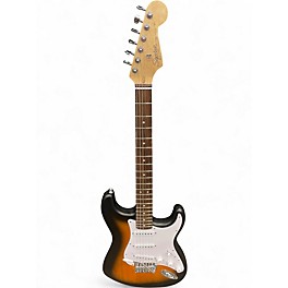 Used Squier DEBUT STRATOCASTER 2 Color Sunburst Solid Body Electric Guitar
