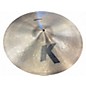Used Zildjian 18in k crash ride Cymbal