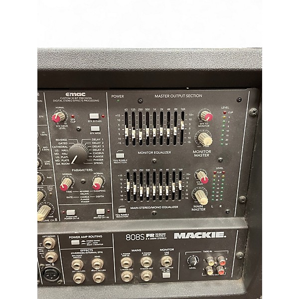 Used Mackie 808s fr series Powered Mixer