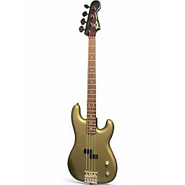 Vintage 1986 Fender Contemporary Precision Bass Gold Electric Bass Guitar
