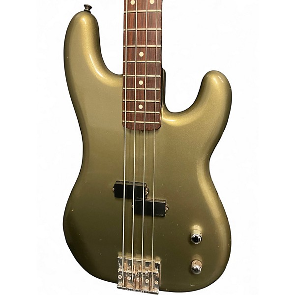 Vintage 1986 Fender Contemporary Precision Bass Gold Electric Bass Guitar
