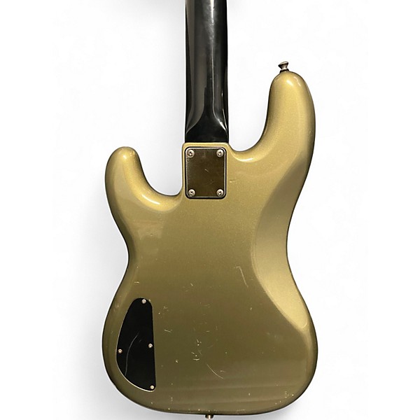 Vintage 1986 Fender Contemporary Precision Bass Gold Electric Bass Guitar