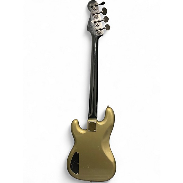 Vintage 1986 Fender Contemporary Precision Bass Gold Electric Bass Guitar