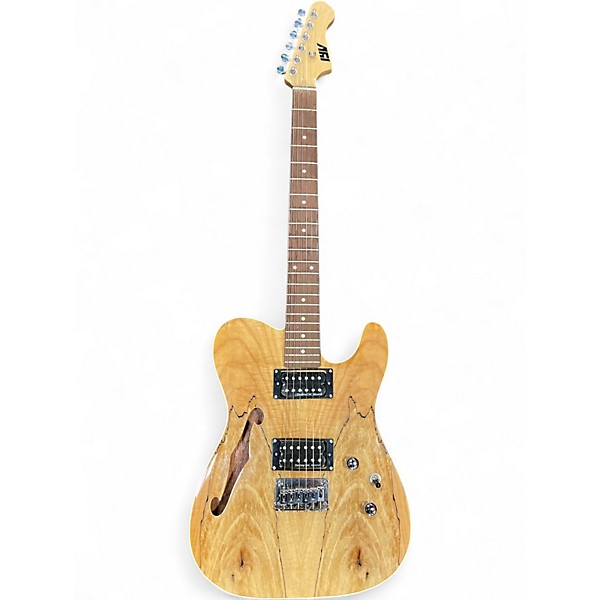 Used Iyv ITF-300 Natural Hollow Body Electric Guitar