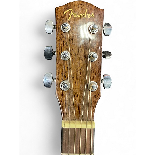 Used Fender CD60S LH Natural Acoustic Guitar