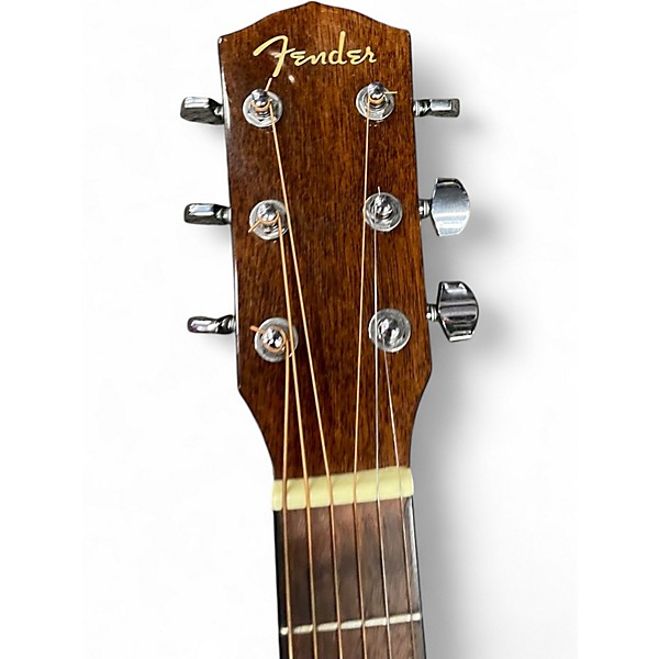 Used Fender CC60SCE Natural Acoustic Electric Guitar