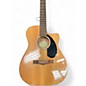 Used Fender CC60SCE Natural Acoustic Electric Guitar