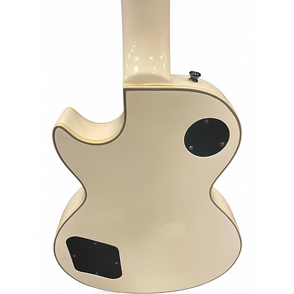 Vintage 1997 Epiphone LP Custom White Solid Body Electric Guitar