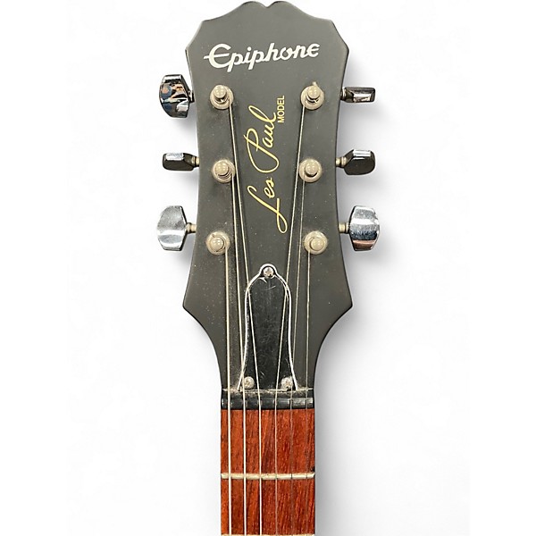 Used Epiphone Les Paul Special Satin Black Solid Body Electric Guitar