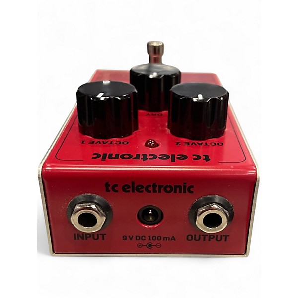 Used TC Electronic Nether Octaver Effect Pedal