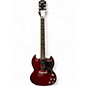 Used Epiphone SG Special P90 Sparkling Burgundy Solid Body Electric Guitar thumbnail