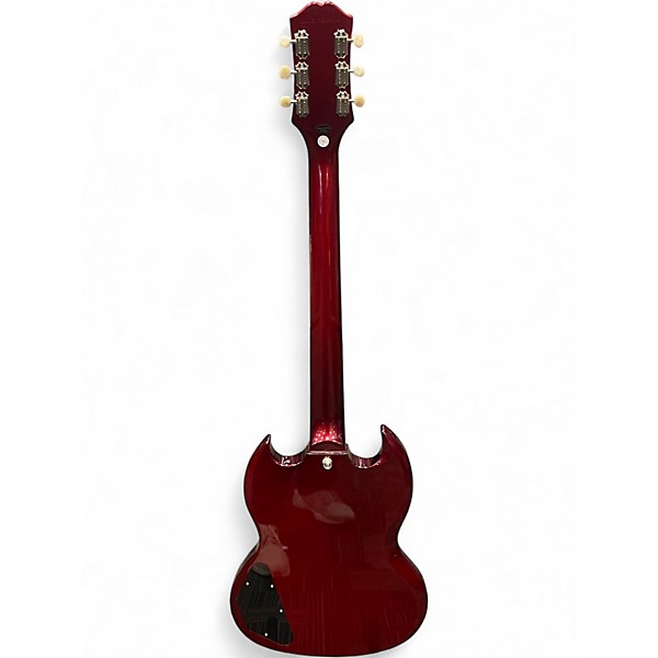 Used Epiphone SG Special P90 Sparkling Burgundy Solid Body Electric Guitar