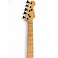 Used Warmoth J style Flame Maple Orange Burst Electric Bass Guitar
