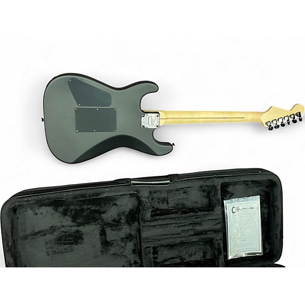 Used Charvel USA SEL SD1 HSS Satin Black Solid Body Electric Guitar
