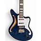 Used D'Angelico Premier Series bedford sh Baltic Blue Hollow Body Electric Guitar