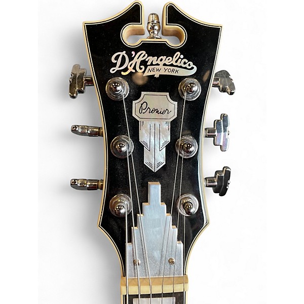 Used D'Angelico Premier Series bedford sh Baltic Blue Hollow Body Electric Guitar