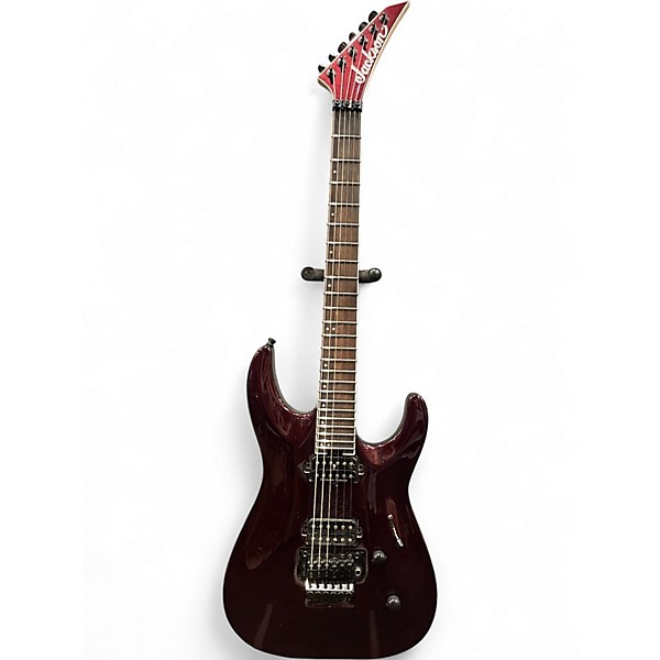 Used Jackson Pro Plus Series Dinky DKA Oxblood Solid Body Electric Guitar