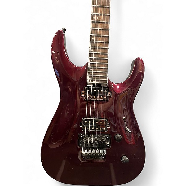 Used Jackson Pro Plus Series Dinky DKA Oxblood Solid Body Electric Guitar