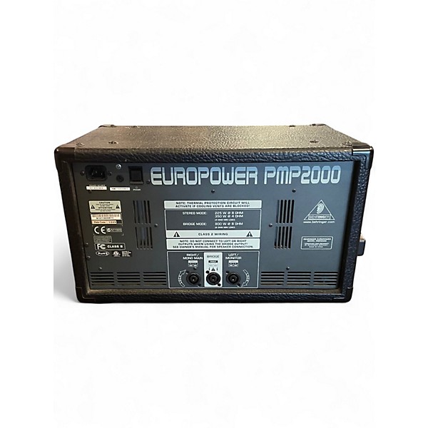 Used Behringer PMP2000 Powered Mixer
